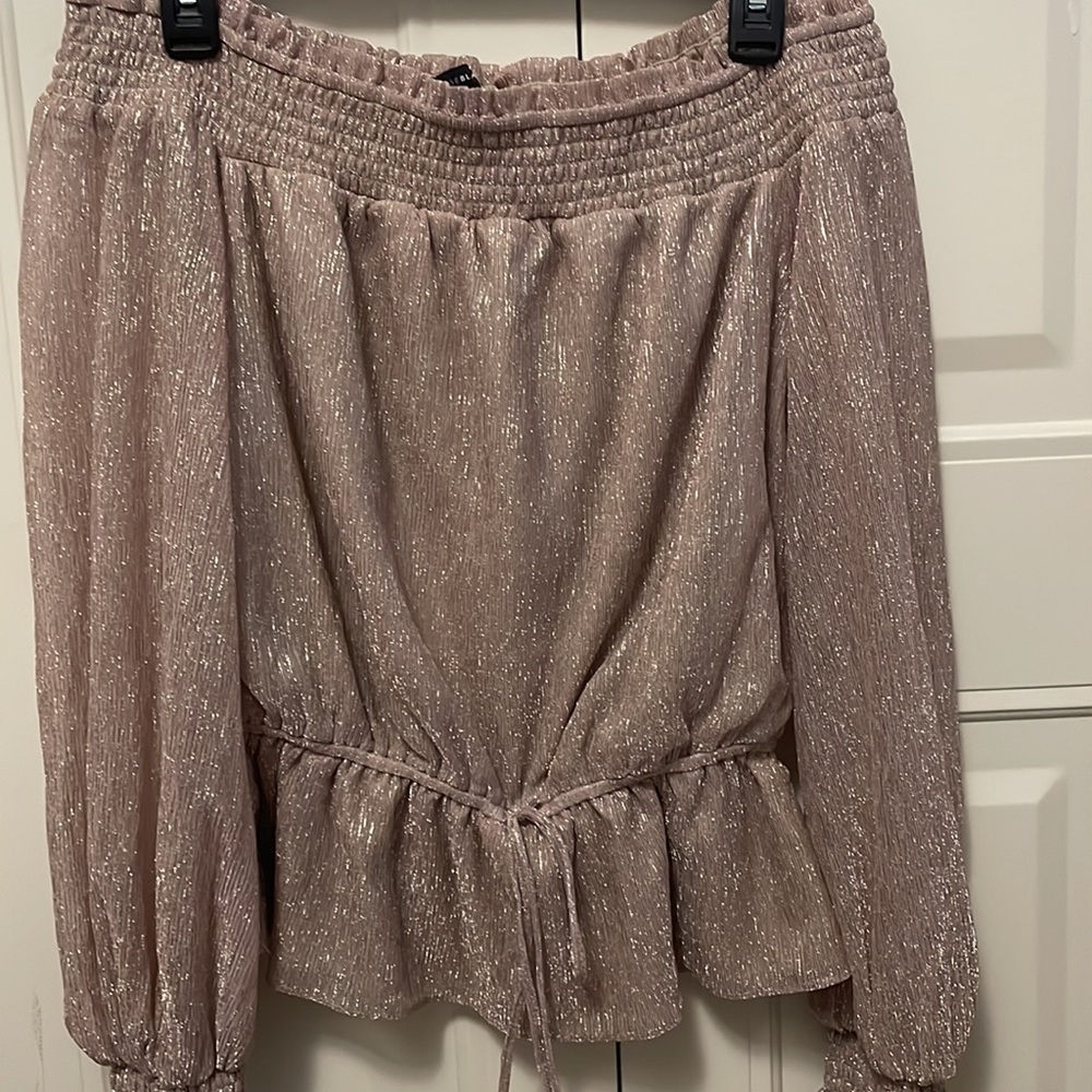 Sparkle Top White House Black Market - Picture 2 of 6